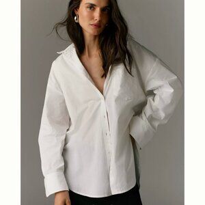 Anthropologie Maeve Bennet Buttondown Shirt - Size S